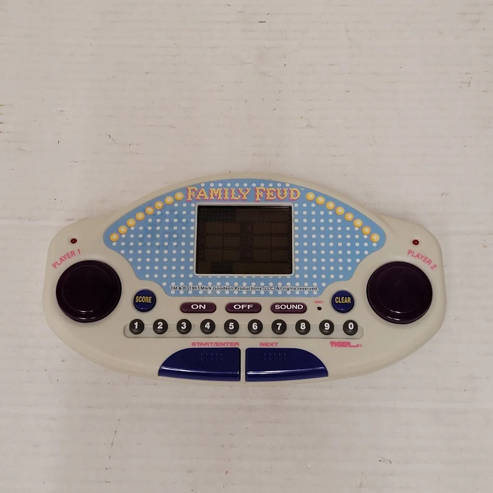 1997 Vintage Electronic Family Fued Handheld Game